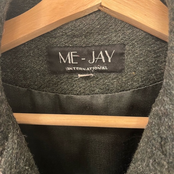 Me-Jay Alpaca Mohair Wool Blend Coat - Picture 3 of 6